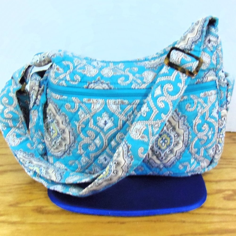 Vera Bradley Teal Cross-body Bag